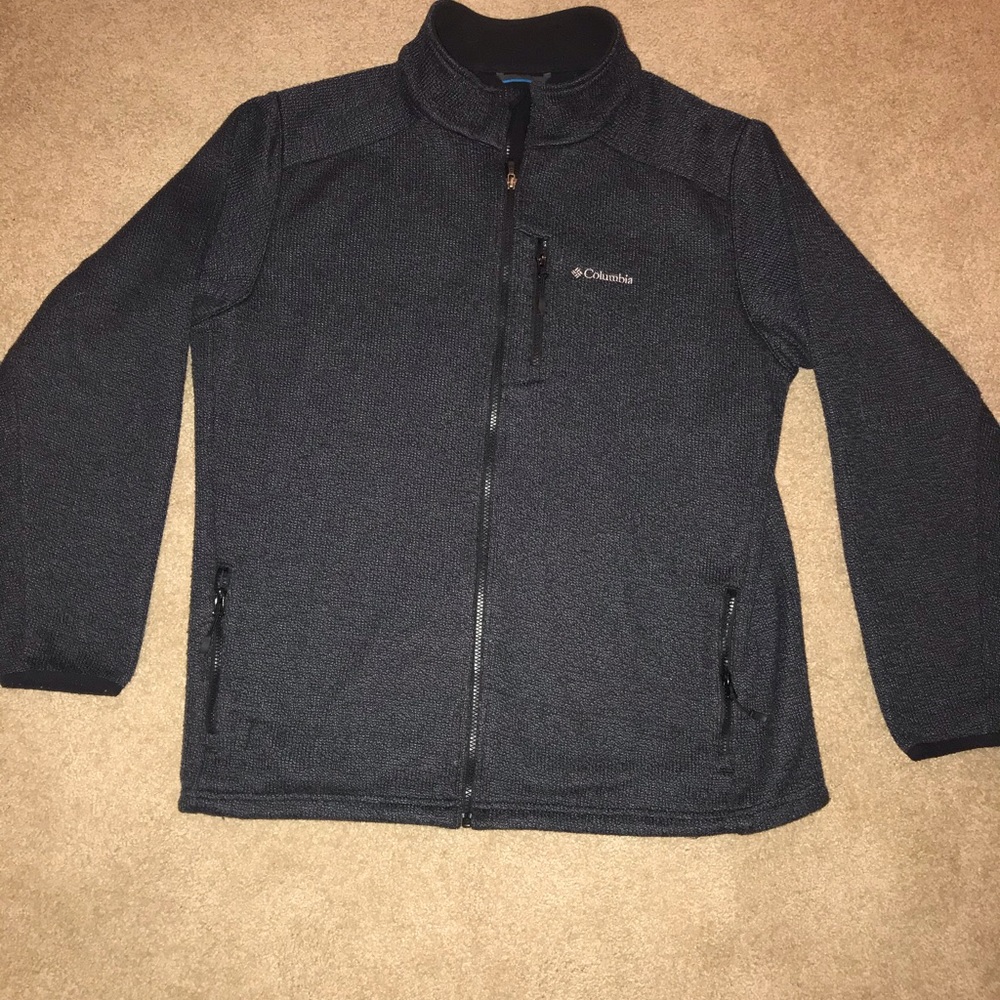 Men’s Black Columbia Half-zip Size XL